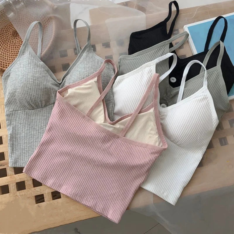 Knitted Crop Tank Top