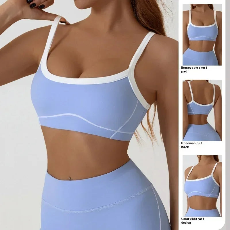 Color Block Sports Bra