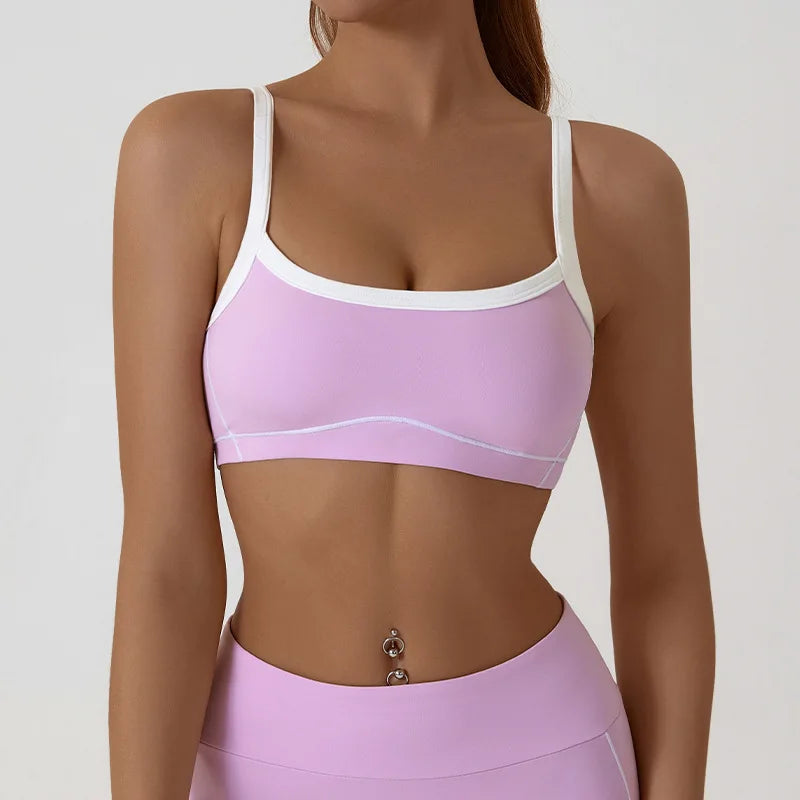 Color Block Sports Bra