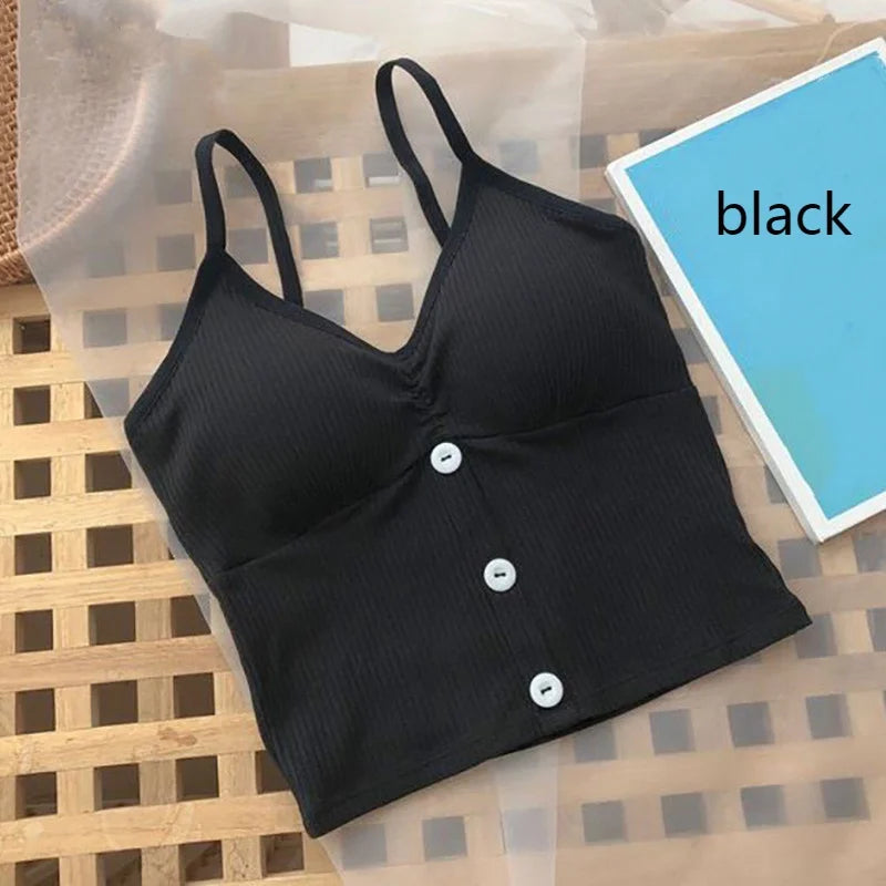 Knitted Crop Tank Top