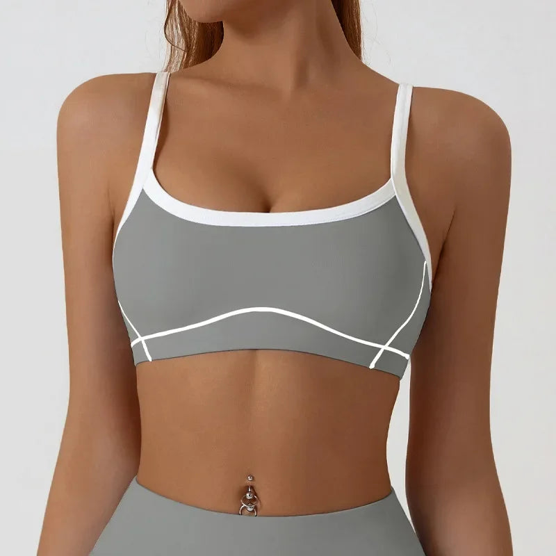 Color Block Sports Bra
