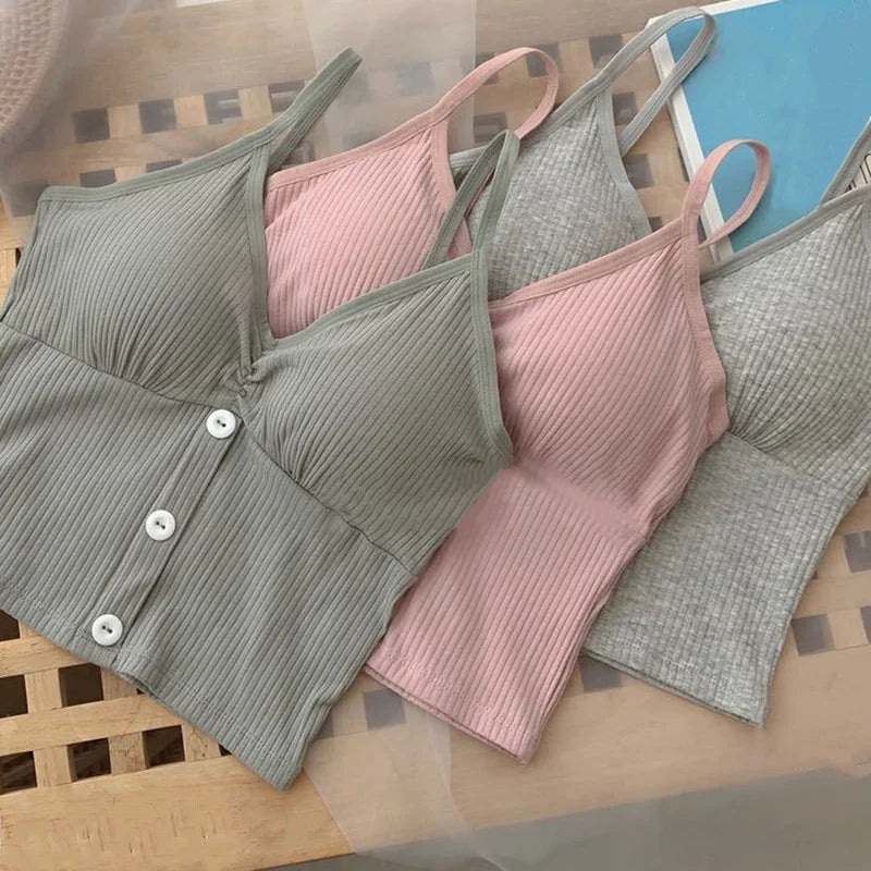 Knitted Crop Tank Top
