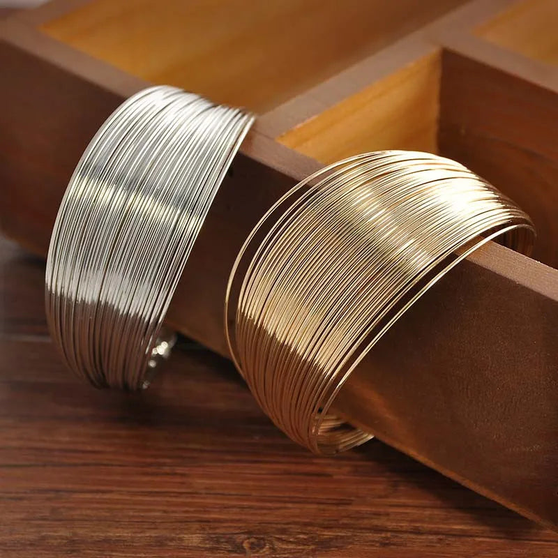 Vintage Layered Cuff Bracelet