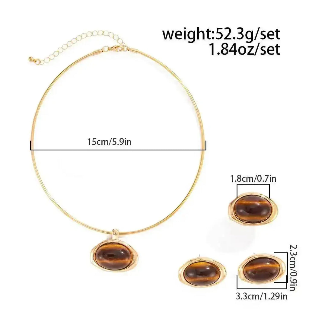 Vintage Acrylic Jewelry Set