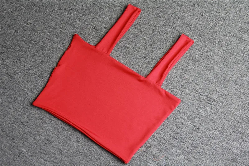 Square Neck Crop Top