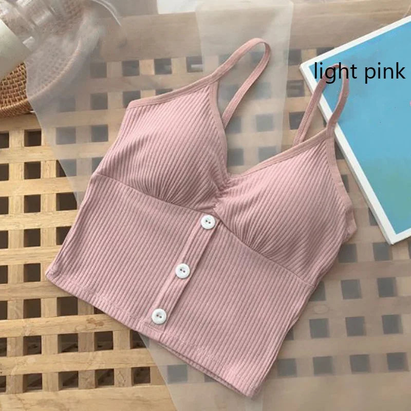 Knitted Crop Tank Top