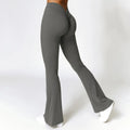 V-Waist Flare Leggings