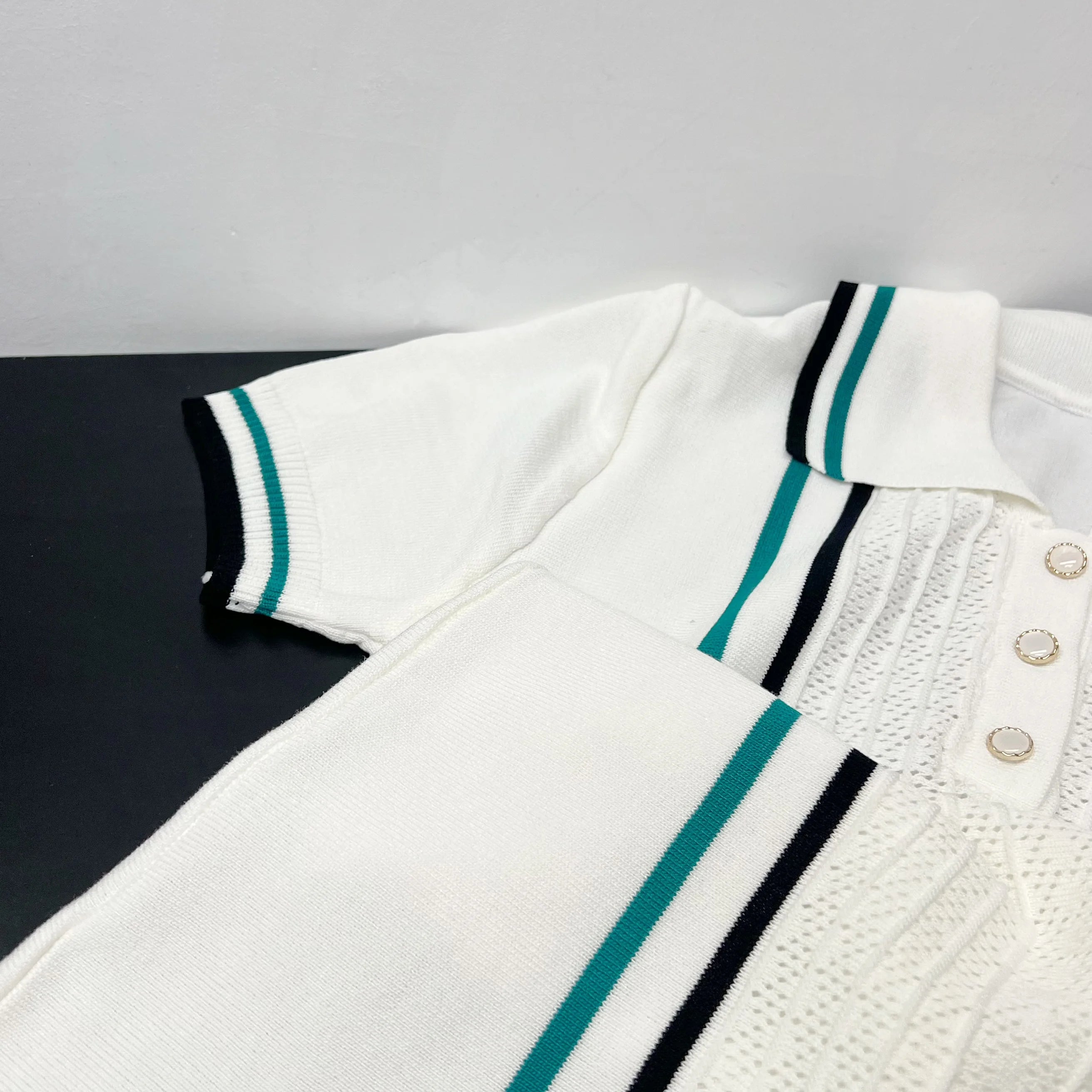 Vintage Ruffle Collar Mini Dress