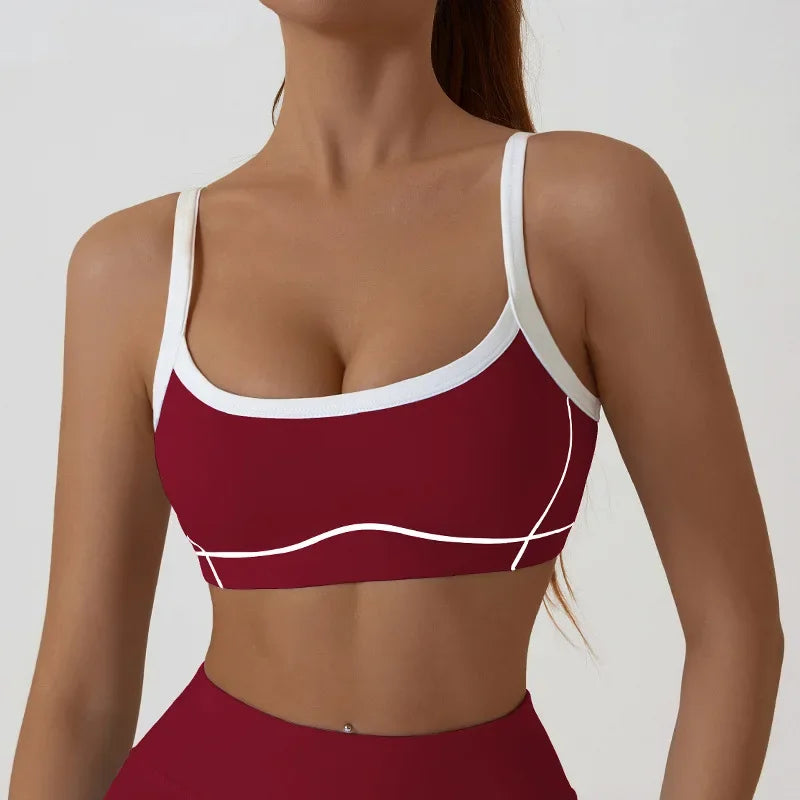 Color Block Sports Bra