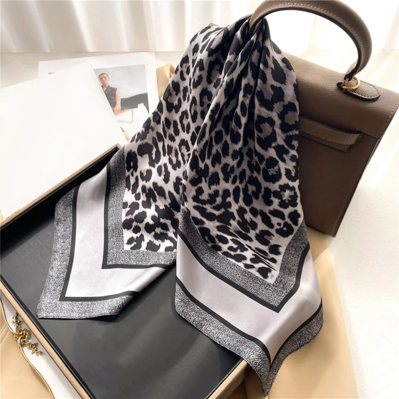 Luxury Satin Square Scarf
