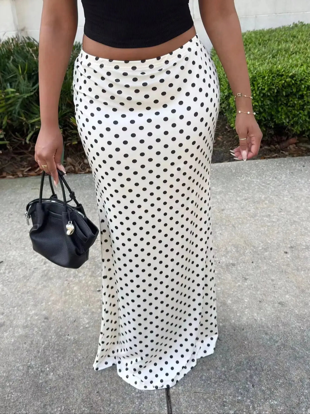 Polka Dot Mermaid Skirt