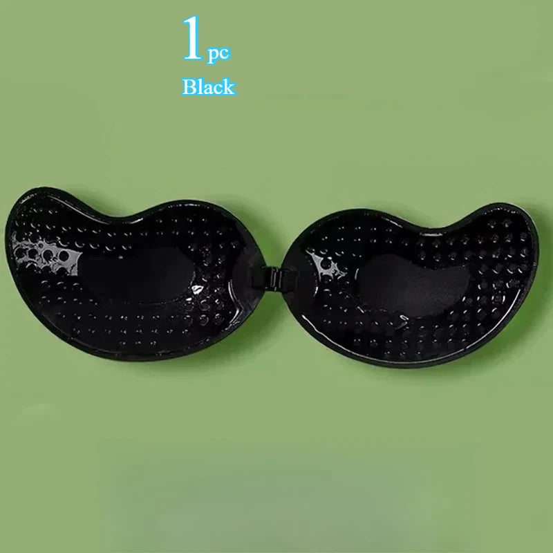 2 pairs skin color adhesive push-up bra