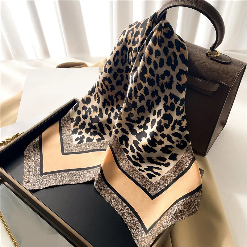 Luxury Satin Square Scarf