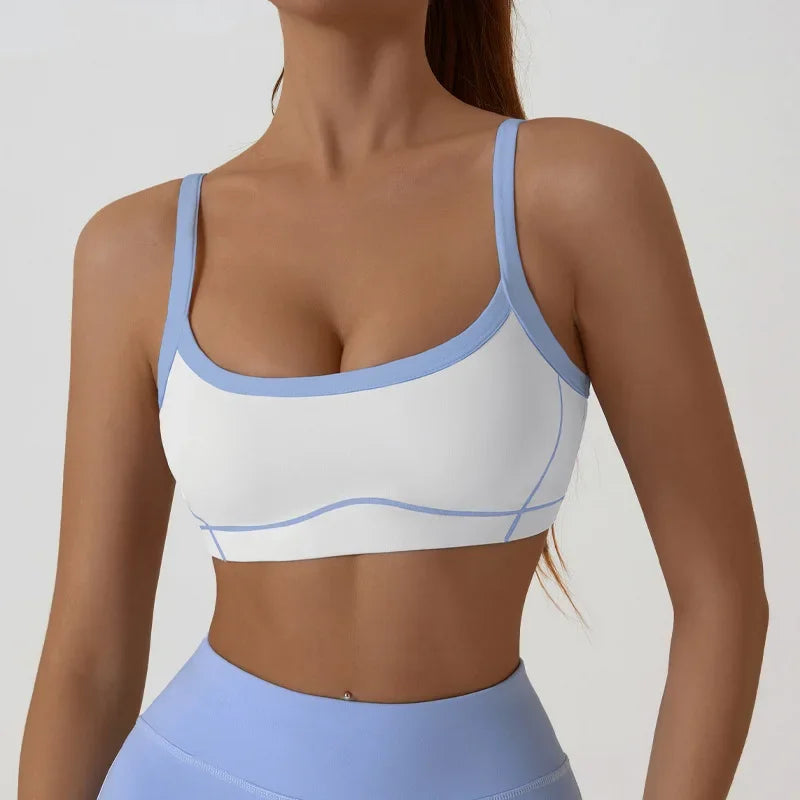 Color Block Sports Bra