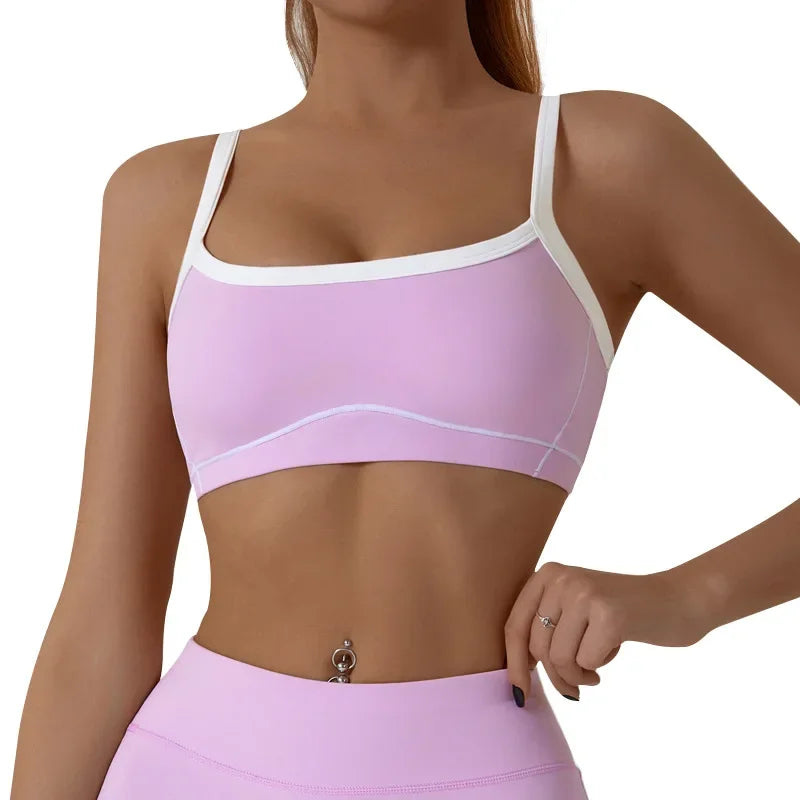 Color Block Sports Bra