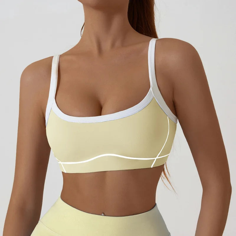Color Block Sports Bra
