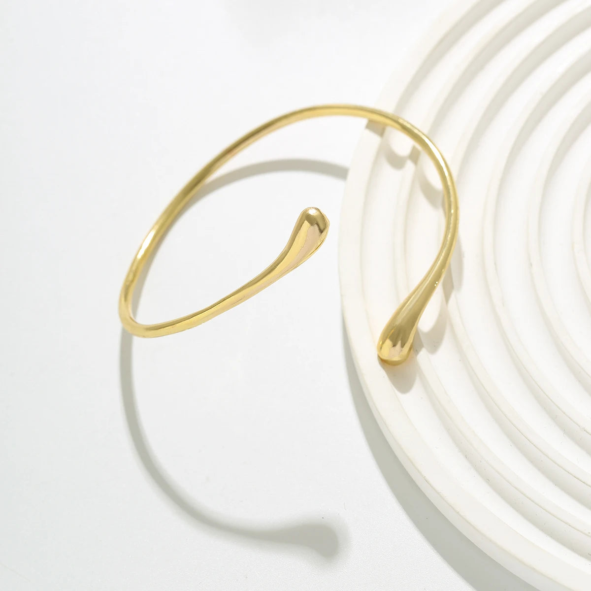 Vintage Water Drop Cuff Bracelet
